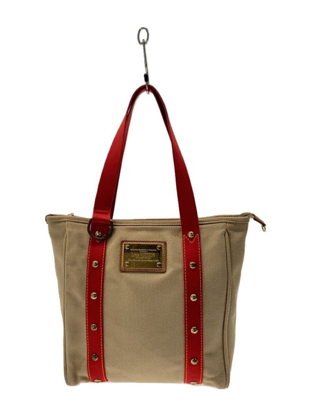 Louis Vuitton Cabas Antigua RED Canvas